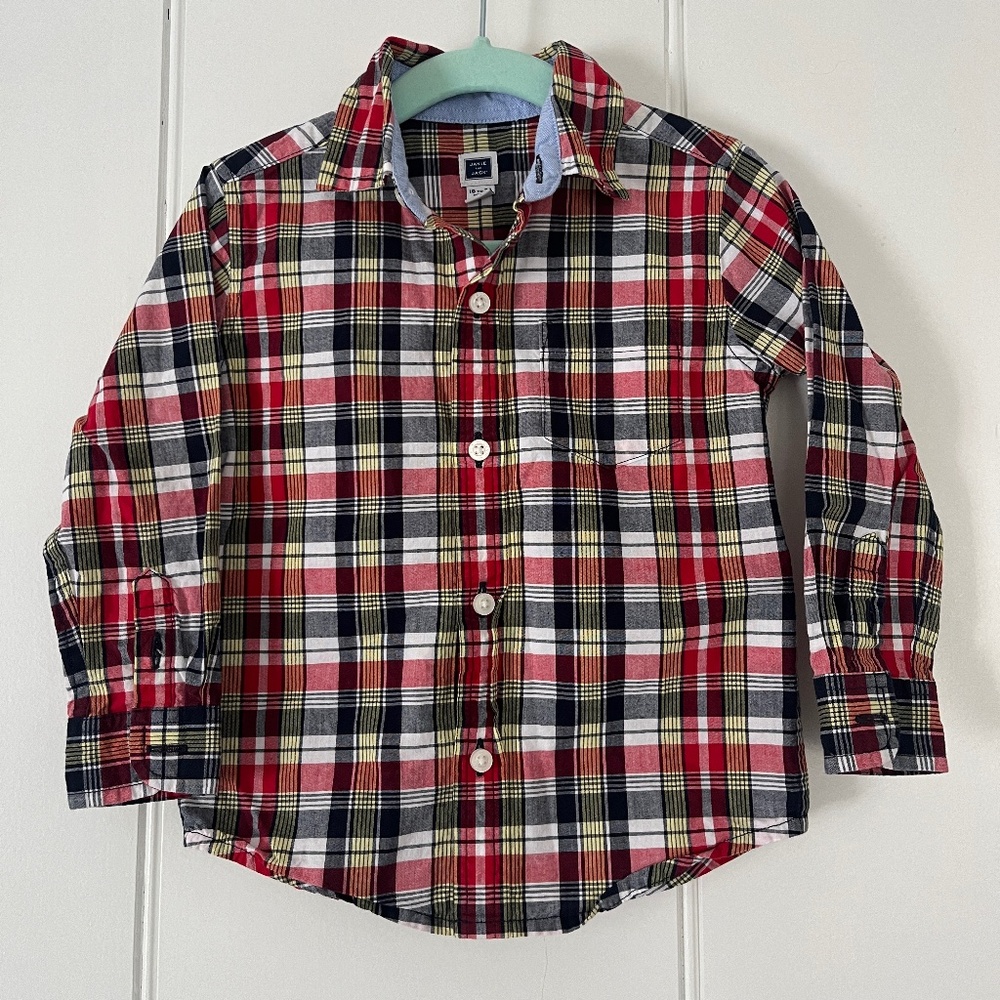 Janie and Jack Toddler Button Down Shirt
